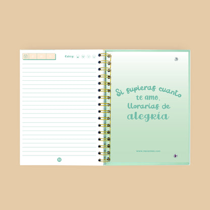 Libreta Virgen de Medjugorje