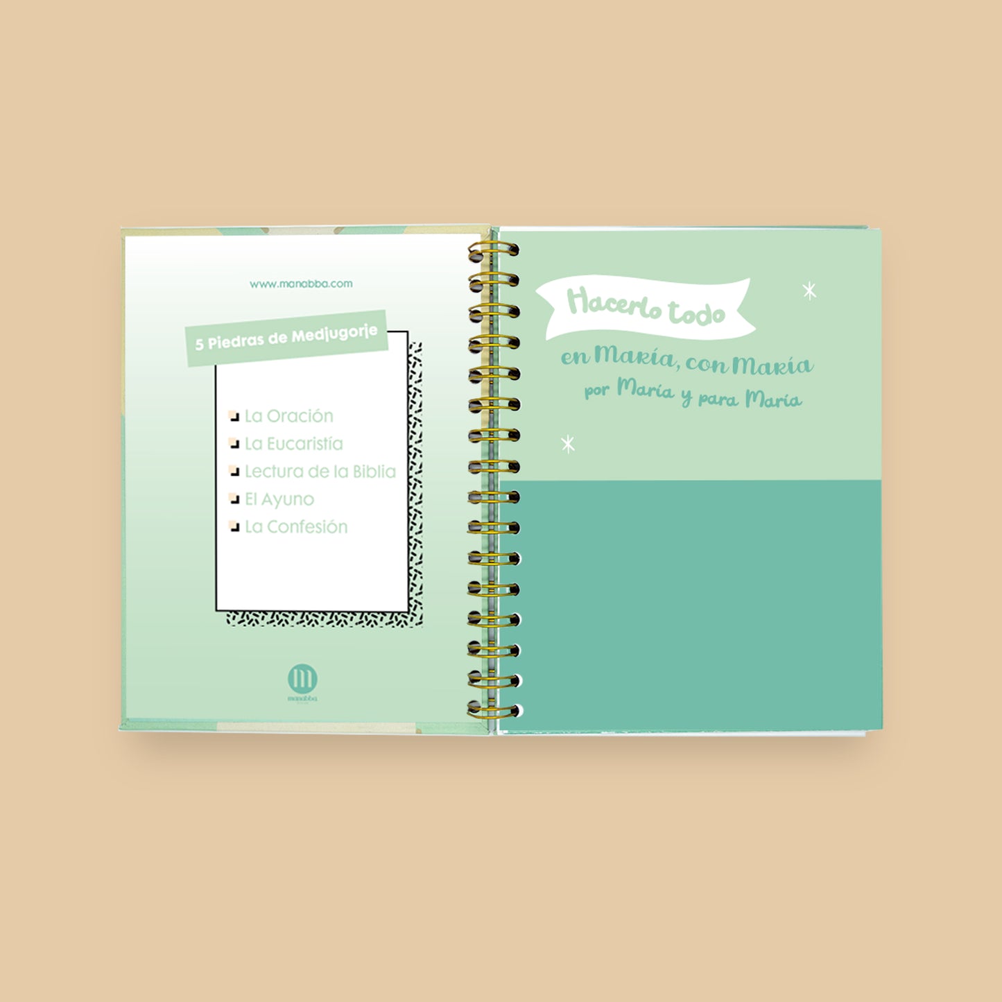 Libreta Virgen de Medjugorje