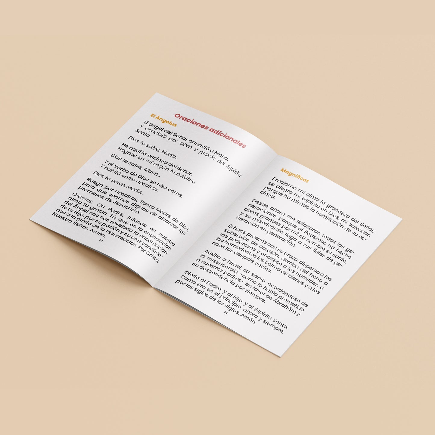 Libro Rosario Virgen de Guadalupe