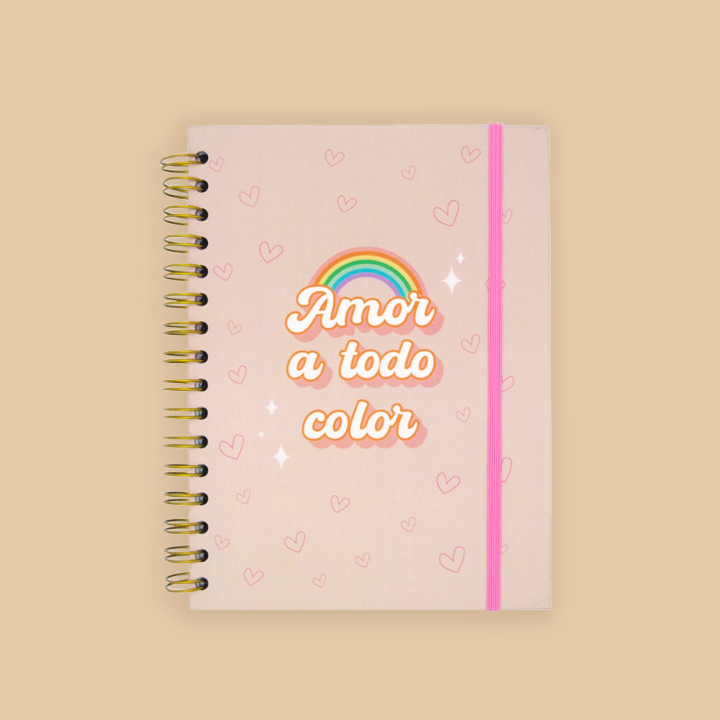 Libreta amor a todo color
